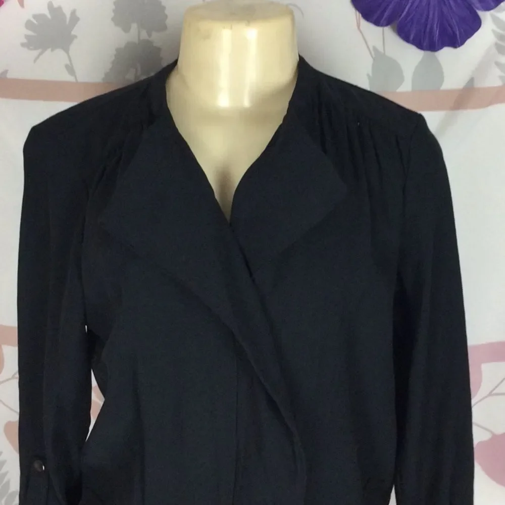 Nine West Drapey Utility Jacket Sz Small